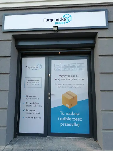 Furgonetka - Punkt kurierski Kalisz